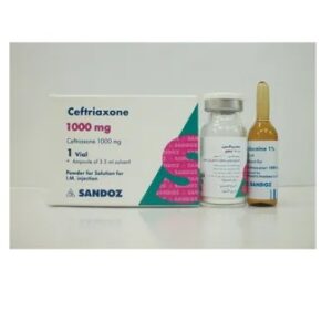 CEFTRIAXONE 1000 MG I.M