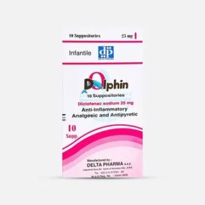 DOLPHIN 25 MG 10 SUPP
