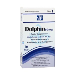 DOLPHIN 50 MG 10 SUPP