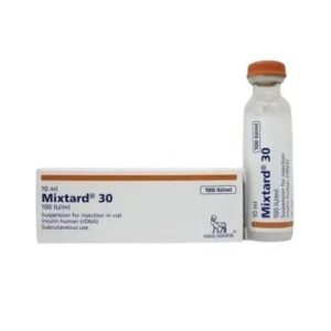 MIXTARD 30 100 IU/ML VIAL