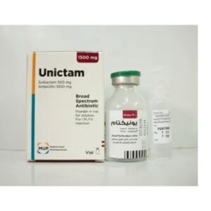 UNICTAM 1500 MG VIAL I.M/I.V