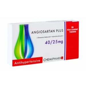 ANGIOSARTAN PLUS 40/25 MG TAB