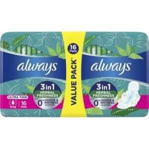 ALWAYS ULTRA THIN LONG 16 PADS