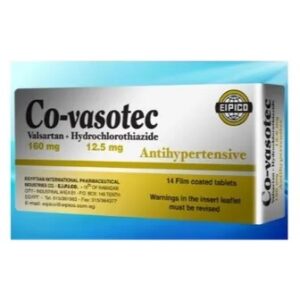 CO VASOTEC 160 / 12.5 MG TAB