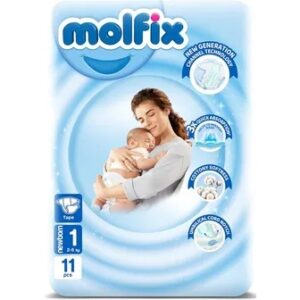 MOLFIX 1 NEWBORN 2-5KG 11 PCS