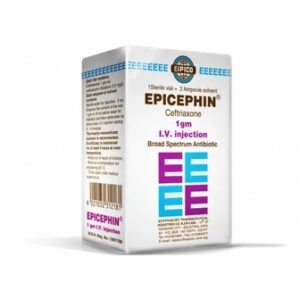 EPICEPHIN 1 GM IV VIAL