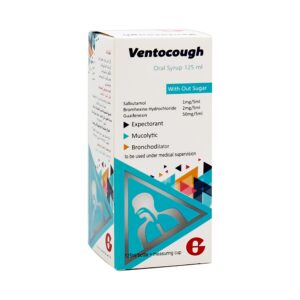 VENTOCOUGH WITHOUT SUGAR SYRUP 125 ML