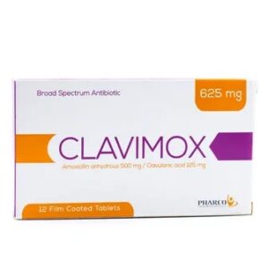 CLAVIMOX 625 MG TAB