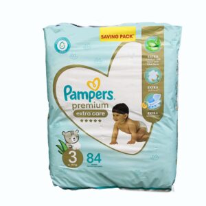 PAMPERS PREMIUM CARE 3 6-10KG 62 DIAPERS