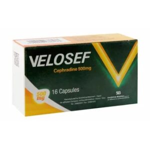 VELOSEF 500 MG 16 CAP