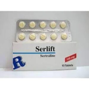 SERLIFT 100 MG 10 TAB