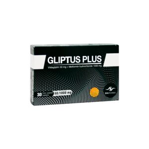 GLIPTUS PLUS 50/1000 MG 30 TAB