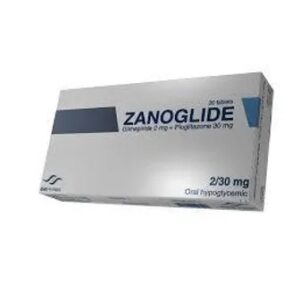 ZANOGLIDE 2/30MG 30 TAB