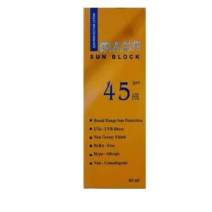 MASH SUN BLOCK 45 SPF 60 ML