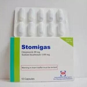 STOMIGAS 40/1100MG 20 CAP