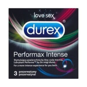 DUREX PERFORMAX INTENSE 3 CONDOMS