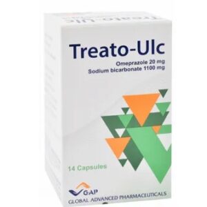 TREATO ULC 20/1100 MG 14 CAP