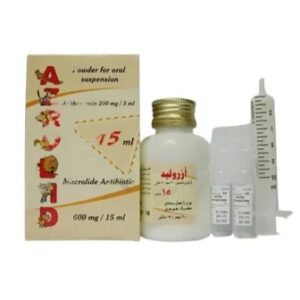 AZROLID 600 MG SUSP SYRUP 15 ML