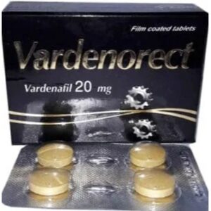 VARDENORECT 20 MG 8 TAB