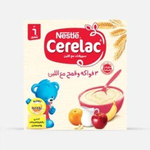 Cerelac 3 FRUITS&WHEAT WITH MILK 500G
