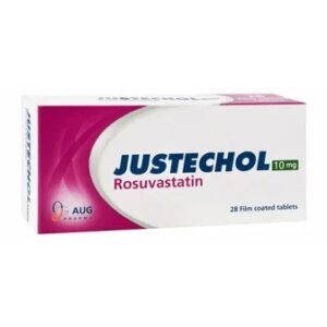 JUSTECHOL 10 MG 28 TAB