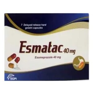 ESMATAC 40 MG 28 CAP