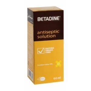 BETADINE ANTISEPTIC SOLUTTION 60 ML