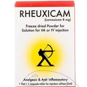 RHEUXICAM 8 MG 1 VIAL