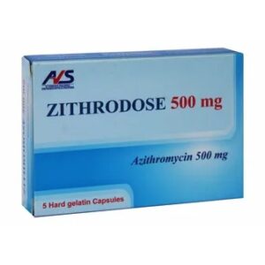 ZITHRODOSE 500MG 5 CAP