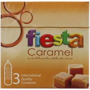 CONDOMS FIESTA CHOCOLATE DOTTED