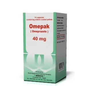 OMEPAK 40 MG 14 CAP