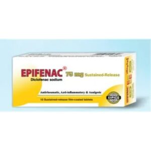 EPIFENAC 75 MG 10 TAB