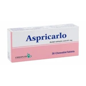 ASPRICARLO 81 MG 30 TAB