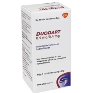 DUODART 0.5 MG / 0.4 MG 30 CAP