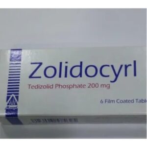 ZOLIDOCYRL 200 MG 6 TAB