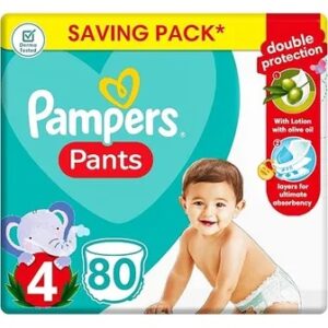 PAMPERS BABY DRY 4 9-18 KG 58 DIAPERS