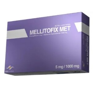 MELLITOFIX MET 5/1000 MG 30 TAB