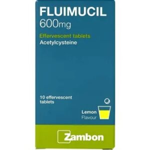 FLUIMUCIL 600 MG 10 TAB
