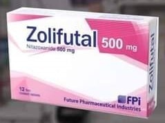 ZOLIFUTAL 500  MG  12  TAB