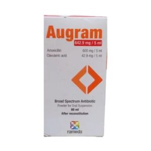 AUGRAM  642.9 MG 60 ML SYP