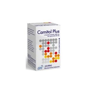 CARNITOL PLUS 1000/50 MG 20 TAB