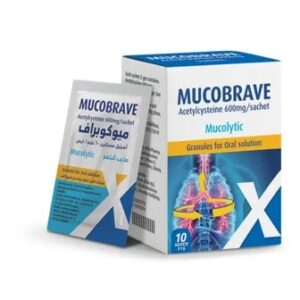 MUCOBRAVE ACETYLCYSTEINE 600  MG SACHET