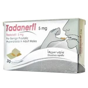 TADANERFI 5 MG 30 ORAL FILMS
