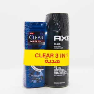 AXE SPRAY BLACK FROZEN PEAR & CEDARWOOD 150 ML