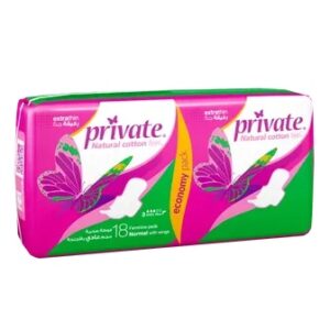 PRIVATE MAXI POCKET SUPER 18 PADS