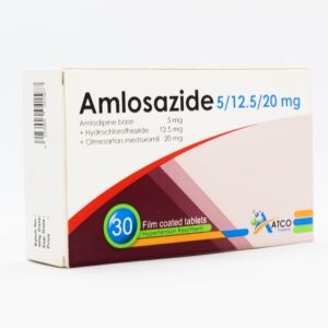 AMLOSAZIDE 5 / 12.5 /20 MG  30 TAB