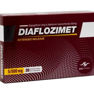 DIAFLOZIMET 5/500 MG 30 TAB