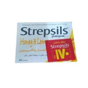 STREPSILS HONEY & LEMON 24 LOZENGEZ
