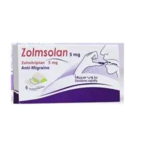 ZOLMSOLAN 5 MG 6 ORODISPERSIBLE FILMS