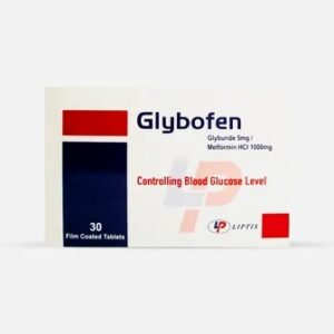 GLYBOFEN 5/500 MG 30 TAb